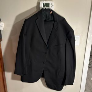 Suit and pants with sizes in pictures